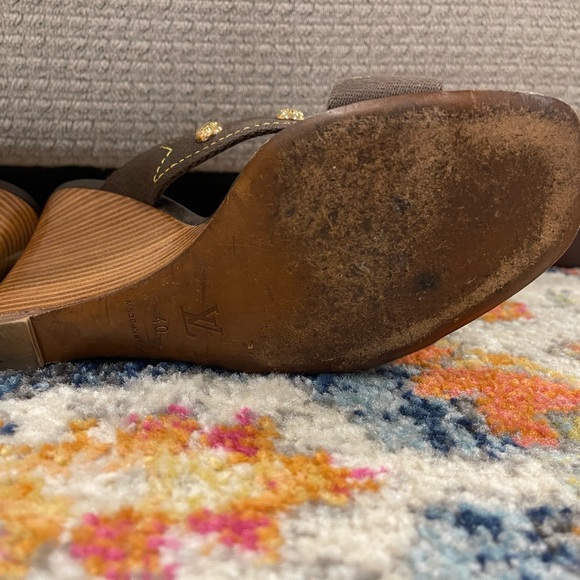 Louis Vuitton wedge size 40 - Picture 7 of 10